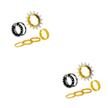 Miniatyrbild 3 av 5: 1/2/3/5 14T Single Speed ​​Svänghjul Adapter Kassett distanser gold 14T 2PCS