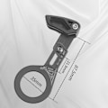 Miniatyrbild 5 av 5: 1/2/3 Universal Kedjeguide i aluminiumlegering för MTB-cykel Axis black 1 Pc