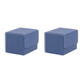Miniatyrbild 1 av 5: 1/2/3 Card Deck Case Organizer Förvaringsbox för MTG-kort För Dark Blue 105x90x80mm 2Set
