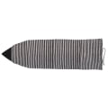 Miniatyrbild 4 av 5: Stretch Surfboard Socks Cover Skyddsväska Surf Board Förvaring black white brown 7.4ft