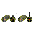Miniatyrbild 3 av 5: 1/2/3/5 Metal Practice Target 5mm Tree Standing Target Rotary 2Set