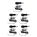 Miniatyrbild 1 av 5: 1/3/5 hård tråd automatisk för laddare Micro USB 3,5m DC 12V till 5V 5Set