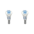 Miniatyrbild 4 av 5: 1/2/3 Durable För Golf Driver Headcover PU Läder UT Klubbhuvud White No.3 37CM 2Set