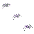 Miniatyrbild 1 av 5: 1/2/3/5 50st Model Weeds for Architecture Train Railway Wargame Purple 3Set
