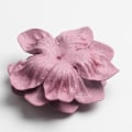 Miniatyrbild 5 av 5: 1/2/3/5 10 stycken Camellia Flower Heads för gör-det-själv-hårtillbehör Fuchsia 4.5cm 1Set