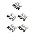 Miniatyrbild 1 av 5: 1/2/3/5 5 stycken Non- För slip Stark För Dragkedja Dragsladd Zip Army Green 66mm 5Set