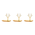 Miniatyrbild 1 av 5: 1/2/3/5 Smycken Organizer Stand Fack Display Rack för ringar Large Antler Style A 3Set