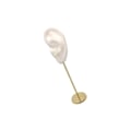 Miniatyrbild 1 av 5: 1/2/3 Örhänge Display Stand Human Ear Model Stud Holder Showcase Left Ear White Height: 18cm 1Set