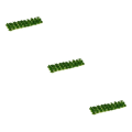 Miniatyrbild 4 av 5: 1/2/3/5 Miniature Cluster För Grass Grass Tufts Scenery Model Jungle Green 30 Pcs 3Set