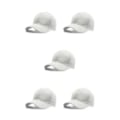 Miniatyrbild 2 av 5: 1/3/5 Lätt och andas cap för män - Håll dig bekväm white 5PCS