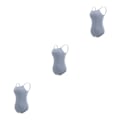 Miniatyrbild 4 av 5: 1/2/3 Dance Body Balett Leotard Dansoutfit Andas Light Gray M 3PCS