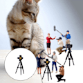 Miniatyrbild 5 av 5: 1/2/3/5 1:64 Handmålad modell Människor Figur Diorama Scenery Spotlight height 2.8-3cm 1Set