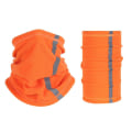 Miniatyrbild 2 av 5: 1/2/3 halsdamask Andas vindtät fiskescarf Orange 25x30cm 1Set