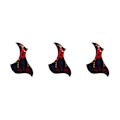 Miniatyrbild 3 av 5: 1/2/3 Universal Folk Gitarr Självhäftande Pickguard Sticker för 3Set