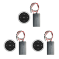 Miniatyrbild 4 av 5: 1/2/3/5 Universal Wireless Bluetooth Media Button 7 Key for För Silver 46x12mm 3Set