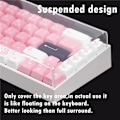 Miniatyrbild 5 av 5: 1/2/3/5 Clear Acrylic Keyboard Cover för Logitech Laptop 84 Keys 1 Pc