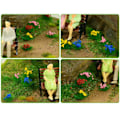Miniatyrbild 2 av 5: 1/2/3/5 Miniature Cluster För Grass Grass Tufts Scenery Model Green 30 Pcs 1Set