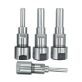 Miniatyrbild 4 av 5: 1/2/3/5 Diameter Shank Router Collet Extension För Chuck Hållare Silver 6.35mm 1Set