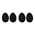 Miniatyrbild 4 av 5: 1/2/3/5 Non För Slip Shoe Pads Självhäftande gummi för hög Round Head Black 2Set
