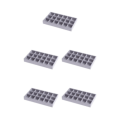 Miniatyrbild 2 av 5: 1/2/3/5 Stapelbar smyckesbricka Multipurpose Portable Velvet för 18 Grids Style A 5Set