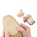 Miniatyrbild 3 av 5: 1/2/3/5 Non För Slip Shoe Pads Självhäftande gummi för hög Round Head Khaki 1Set