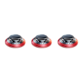 Miniatyrbild 3 av 5: 1/2/3/5 Metal Car Air Freshener Solar Powered Automatic red 3Set