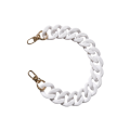 Miniatyrbild 1 av 5: 1/2 Flat Chain Strap Akrylkedjor För Charms Dekoration white 45CM 1Set
