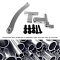 Miniatyrbild 5 av 5: 1/2/3/5 Aluminiumlegering Styrservo Saver komplett för 1/18 Silver 1Set