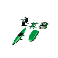 Miniatyrbild 4 av 5: 1/2/3/5 5st Professionell modell bildelar ersättning för 1/64 Green 5Set