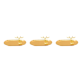 Miniatyrbild 3 av 5: 1/2/3/5 Smycken Organizer Stand Fack Display Rack för ringar Small Antler Style D 3Set