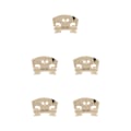 Miniatyrbild 1 av 5: 1/2/3/5 Horse Bridge Violin Fiddle Musikutrustning Långvarig 5PCS