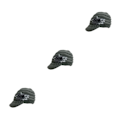 Miniatyrbild 1 av 5: 1/2/3 Snygg ullhatt för moderiktiga och varma vinterkläder gray 3Set