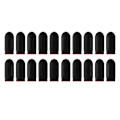 Miniatyrbild 2 av 5: 1/2/3/5 20 delar Gaming Finger Sleeves Anti Sweat Andas Red 45 x 25mm 1Set