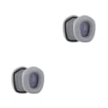 Miniatyrbild 4 av 5: 1/2/3/5 Öronkuddar Kudde Hörselskydd Andas Gamer Gray Ear Pads 2PCS