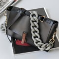 Miniatyrbild 5 av 5: 1/2 Flat Chain Strap Akrylkedjor För Charms Dekoration white 45CM 1Set