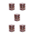 Miniatyrbild 2 av 5: 1/2/3/5 12 st/ set Hållbar konstruktion Elegant och delikat wine red 5Set