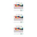 Miniatyrbild 5 av 5: 1/3 6300 st Glasfröpärlor Box Set Spacer Beads For Armband 3Set