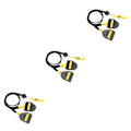 Miniatyrbild 4 av 5: 1/2/3/5 Motståndsband för simning För Armtränare för För Black 60lb 3PCS
