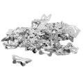 Miniatyrbild 3 av 5: 1/2/3/5 50x För Butterfly/Star Snap Hårklämmor Pin Clip Hollow Butterfly Silver 1Set
