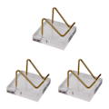 Miniatyrbild 5 av 5: 1/2/3 Clear Display Stand för Mineral Geode Coral Pieces Hållare 3Set