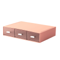Miniatyrbild 1 av 5: 1/2/3/5 förvaringslåda för stapelbar låda i plast - organiserad förvaring pink 3 drawer 1 Pc
