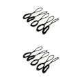 Miniatyrbild 3 av 5: 1/2/3/5 5 stycken Non- För slip Stark För Dragkedja Dragsladd Zip Army Green 66mm 2Set