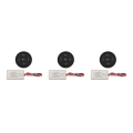 Miniatyrbild 3 av 5: 1/2/3/5 Universal Wireless Bluetooth Media Button 7 Key for För Black 46x12mm 3Set