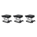 Miniatyrbild 3 av 5: 1/2/3 justerbar lyftplattform 360 roterbar utrustning 3PCS