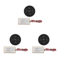 Miniatyrbild 2 av 5: 1/2/3/5 Universal Wireless Bluetooth Media Button 7 Key for För Black 46x12mm 3Set