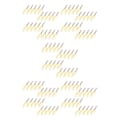 Miniatyrbild 2 av 5: 1/2/3/5 20 stycken Fiskedrag Verklighetstrogna fiskedrag Reflekterande Gold L 5Set