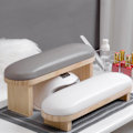 Miniatyrbild 5 av 5: PU Nagelarmstöd Kuddställ Tvättbart för manikyr nagelsalong High Gray