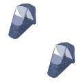 Miniatyrbild 3 av 5: 1/2 Regnskydd Buggy Cover Väder För Shield Dark Blue 100x58x50cm 2Set