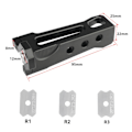 Miniatyrbild 3 av 5: 1/2/3 Träsnideri Handverktyg Set för Pro Woodworkers Ball Gouge Arc edge trimmer R1+R2+R3 1 Pc