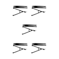 Miniatyrbild 1 av 5: 1/2/3/5 Aluminiumlegering Trigon Support Bar Bakre Support Bar För black 5Set